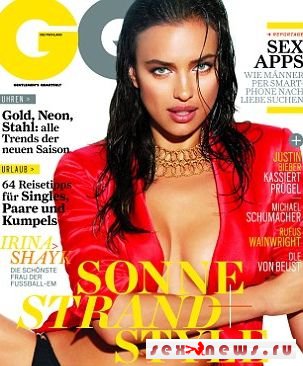 Ирина Шейк украсила обложку журнала GQ