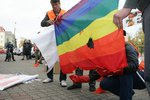 В столице хотели провести мероприятие в защиту прав секс-меньшинств