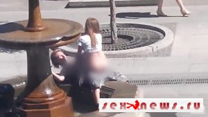 Любители публичного секса у фонтана разыскиваются самарской полицией
