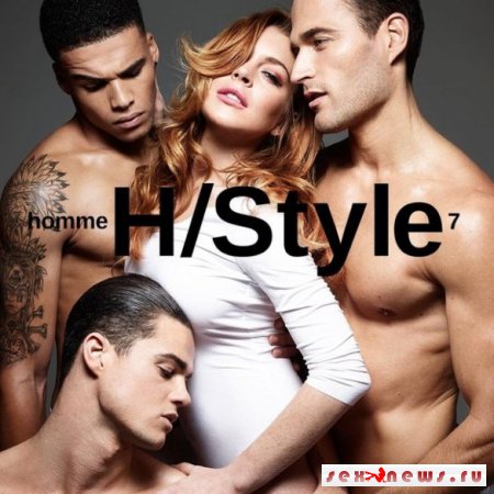 Линди Лохан снялась в сексуальном белье для глянца «Homme Style»
